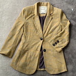 Anthropologie knit blazer
